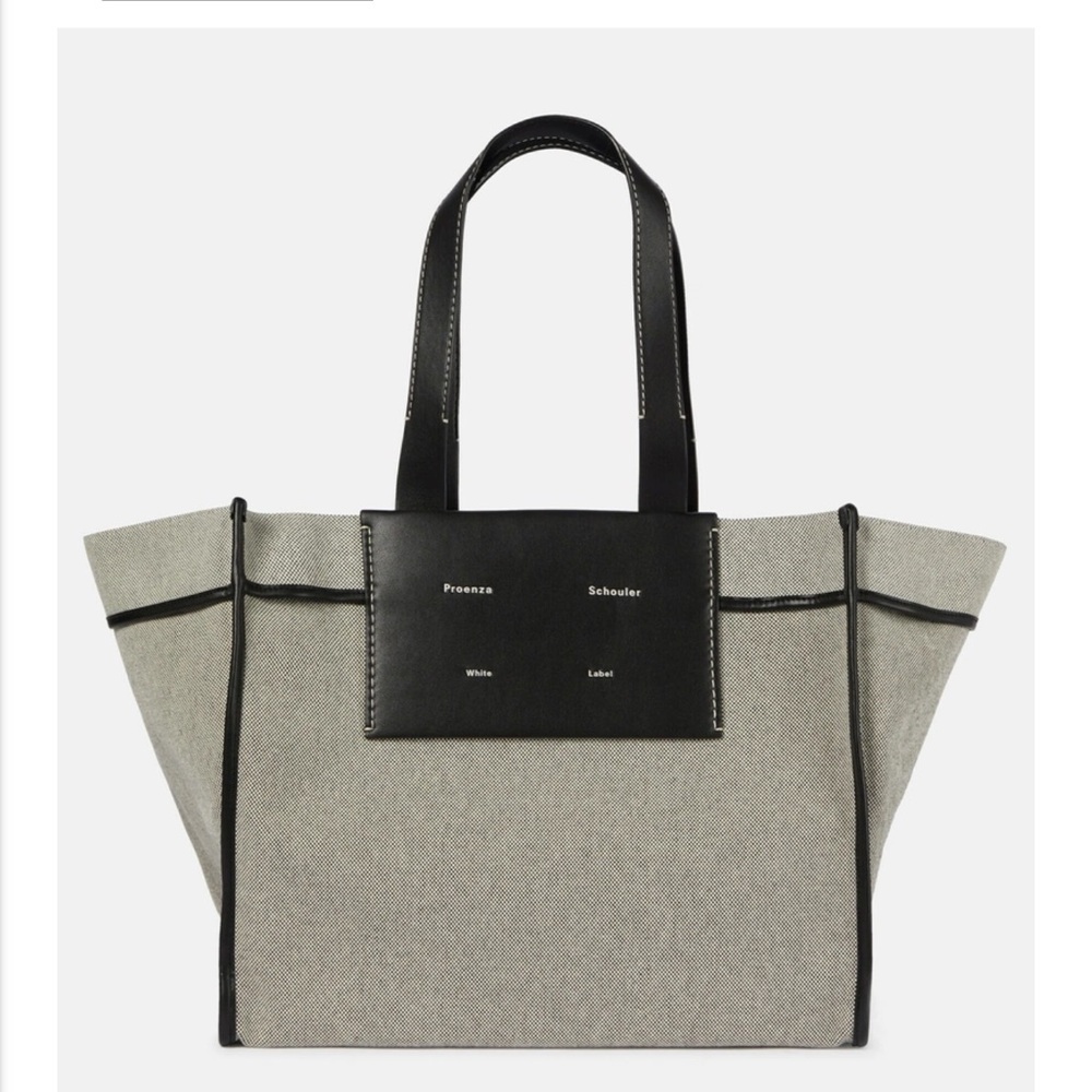 Proenza Schouler - White Label Morris
Large canvas tote Gray and Black